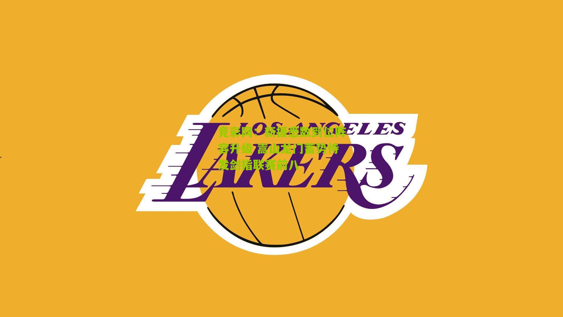 新援悉数到位阵容升级 嵩山龙门蓄势待发剑指联赛前八